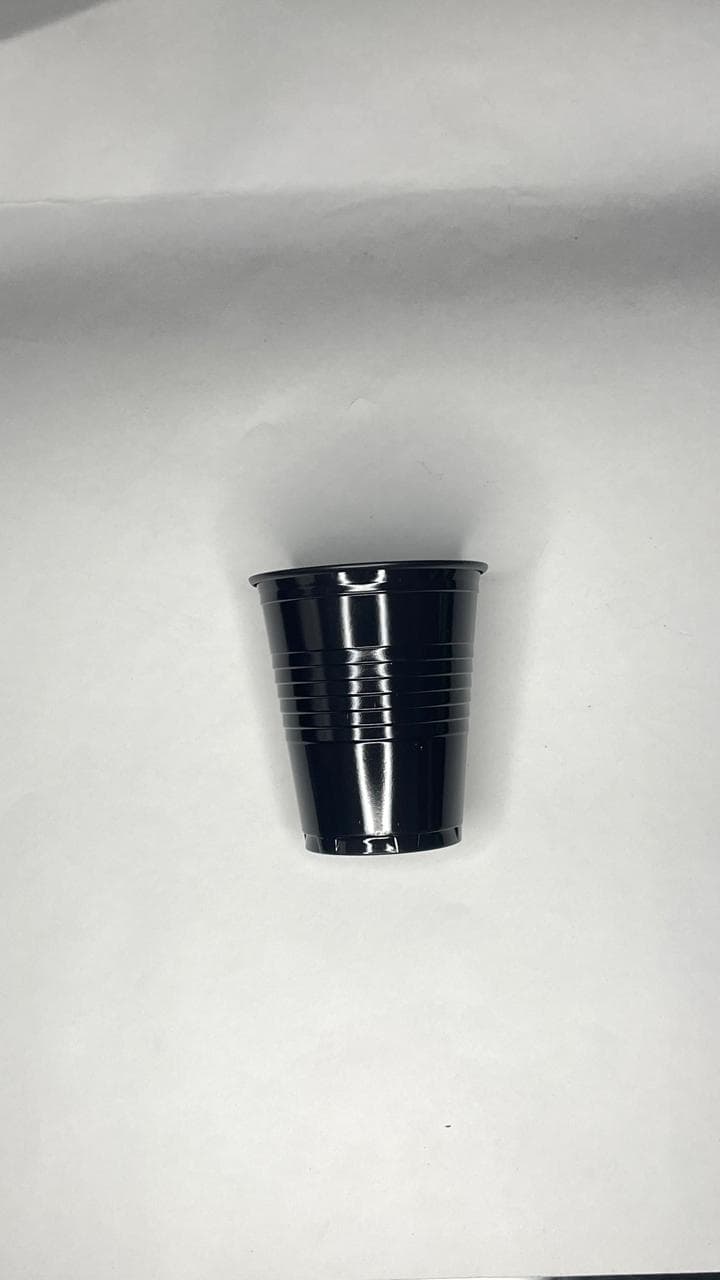 Vaso 180cc NEGRO BELLA CUP x10u